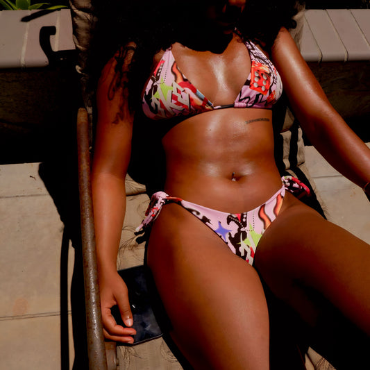 Lucky Me x EKE Graffiti Bikini